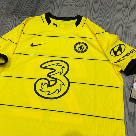 Chelsea FC Nike Away Football Jersey 2021/2022 DRI-FIT ADV ZIYECH #22 L BNWT - Picture 5 of 8